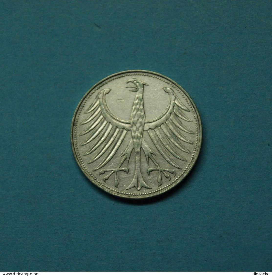 Bund 1964 D 5 Mark (Silberadler) (M5283 - 5 Marchi