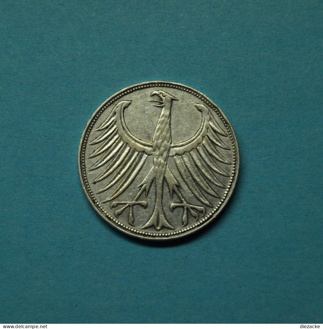 Bund 1959 G 5 Mark (Silberadler) (M5285 - 5 Mark