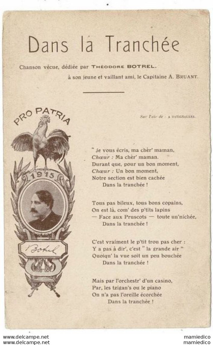 MILITARIA Lot De 13 Cartes-Sonnets Et Poésies Illustrées Militaria. Toutes Scannées Rectos-versos - Collections & Lots