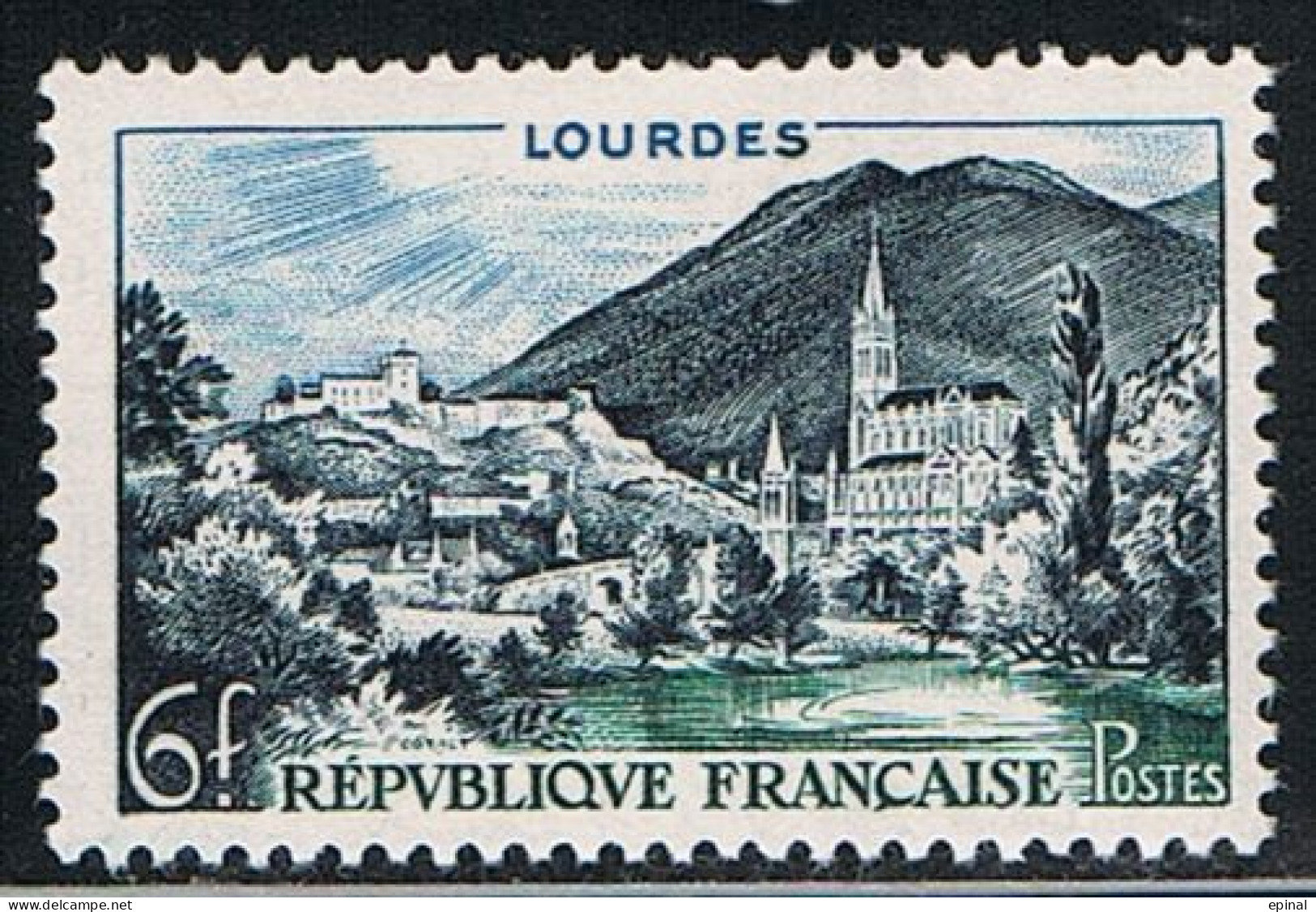 FRANCE : N° 976 ** (Lourdes) - PRIX FIXE - - 1950-1959