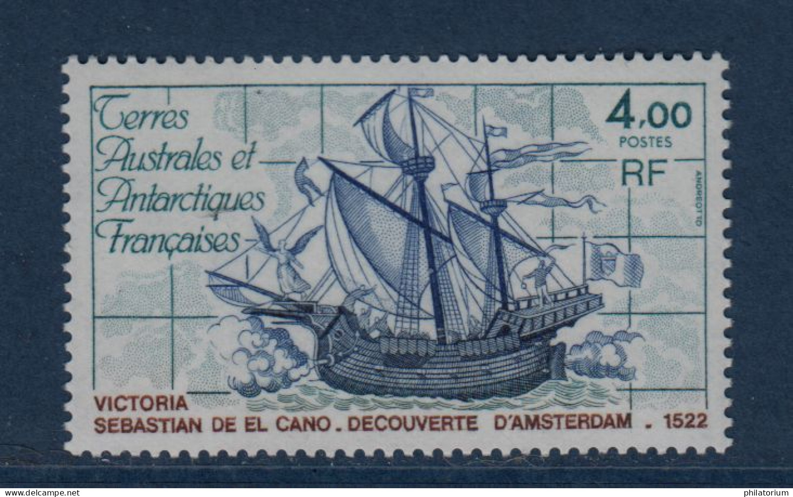 TAAF, **,  N° Yv 85, Mi 143, SG 142, La "La Victoria", - Neufs