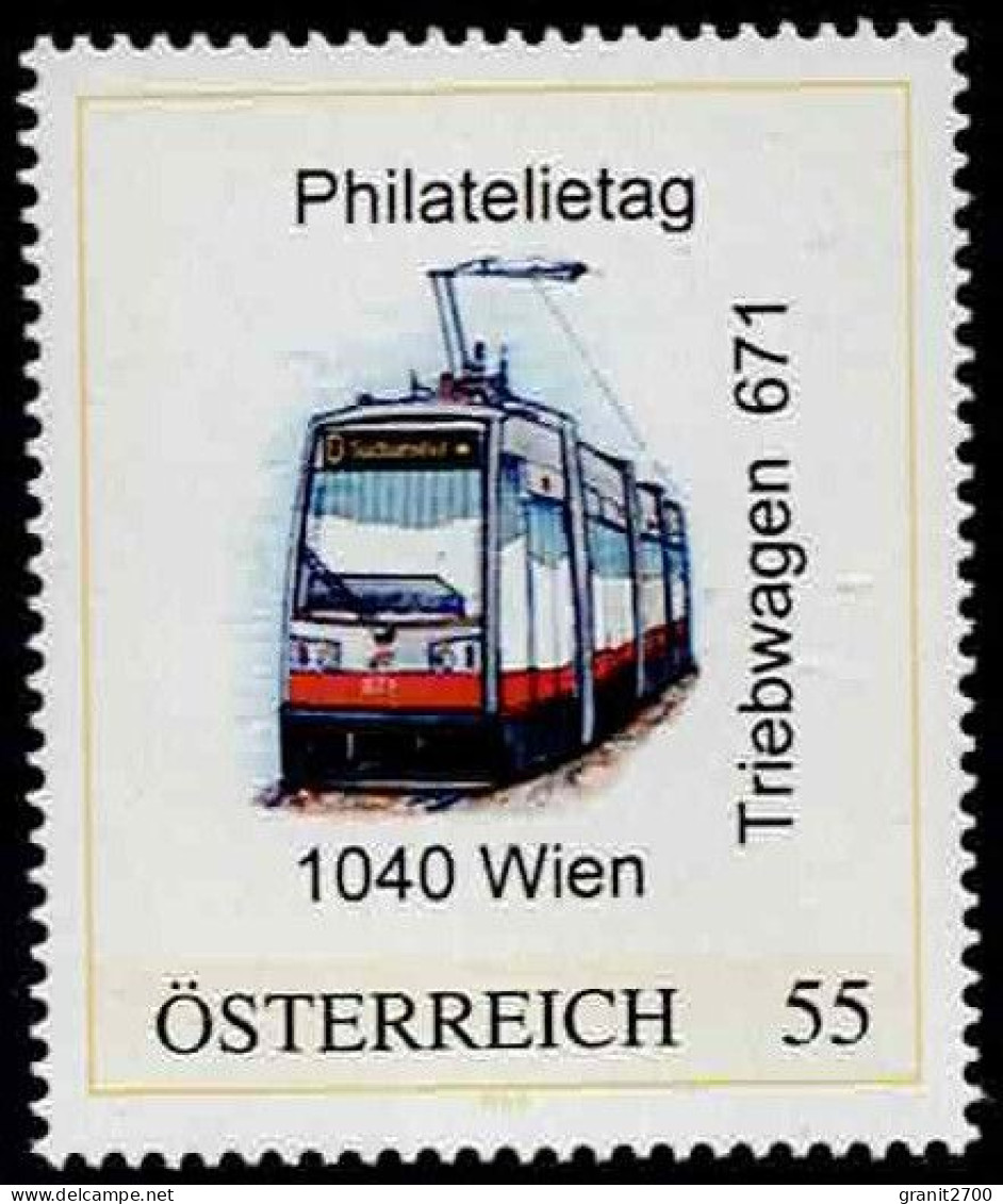 PM Philatelietag  1040 Wien  Ex Bogen Nr. 8028123  Vom 11.1.2011  Postfrisch - Francobolli Personalizzati