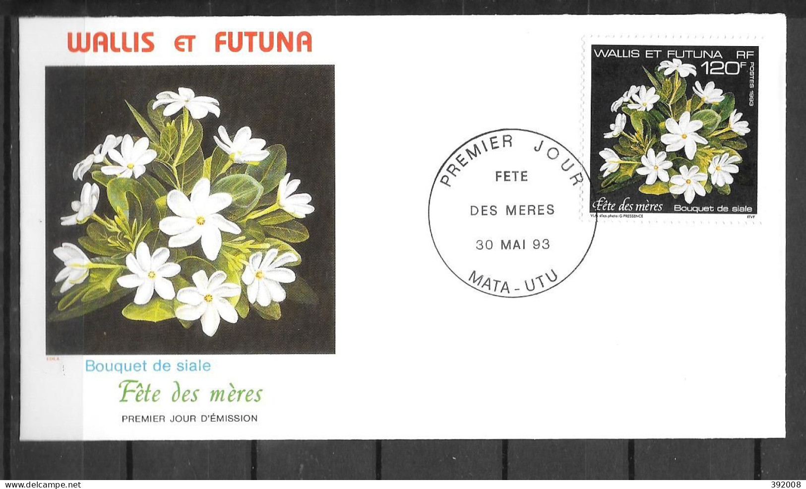 1993 - 450 - Fête Des Mères - 16 - FDC