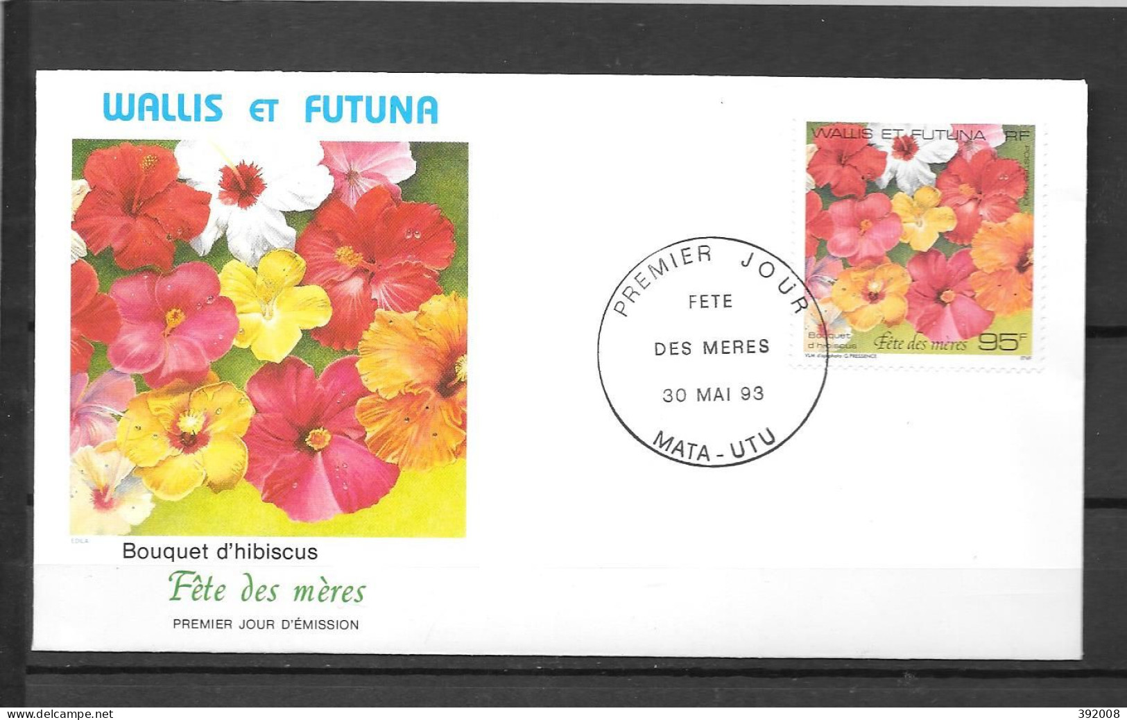 1993 - 449 - Fête Des Mères - 16 - FDC