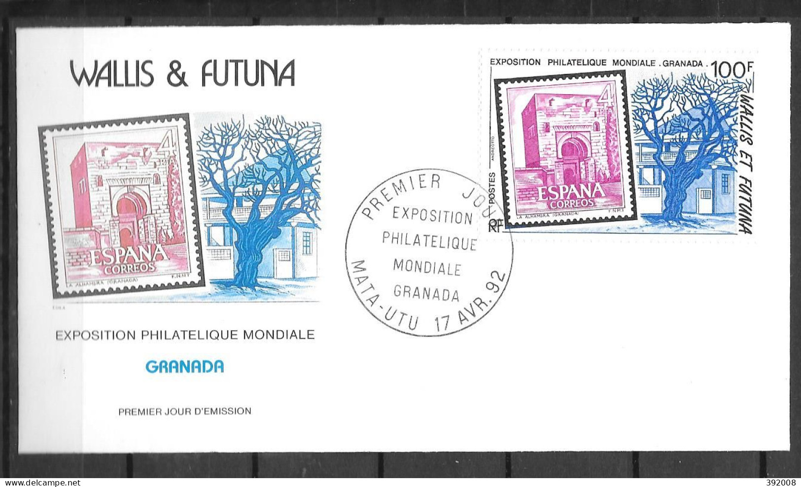 1992 - 428 - Expo Phil Grenada - 15 - FDC