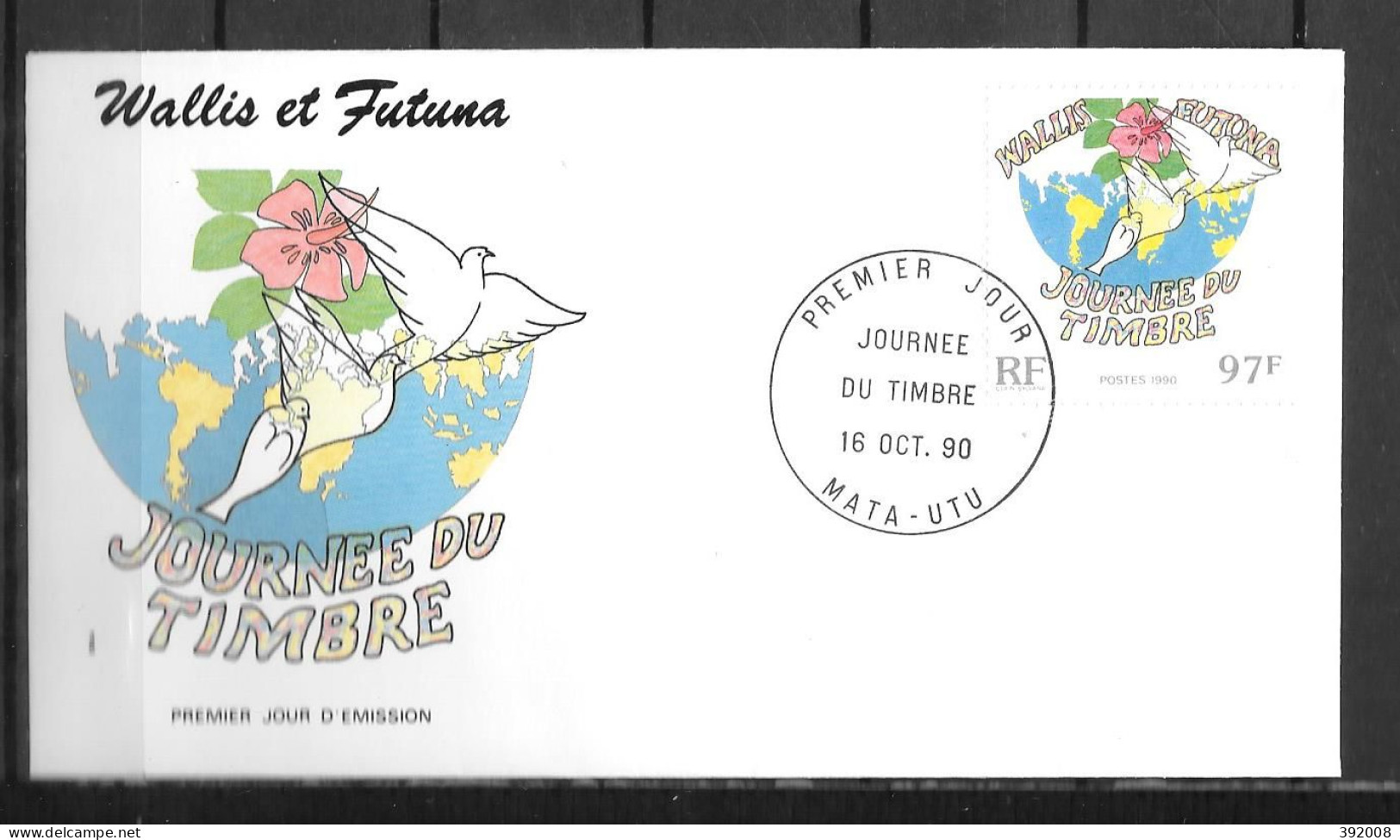 1990 - 403 - Journée Du Timbre - 13 - FDC