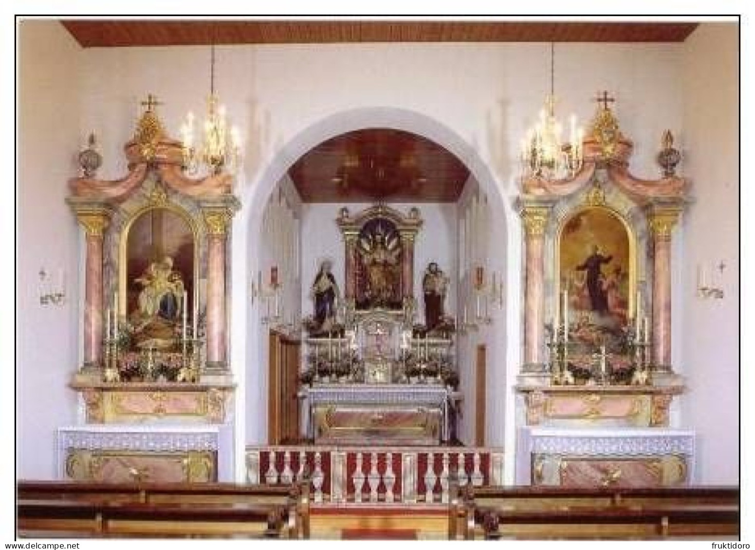 AKFL Liechtenstein Postcards Schellenberg Fatima Chapel - Cloister Of The Adorers Of The Blood Of Christ - Liechtenstein