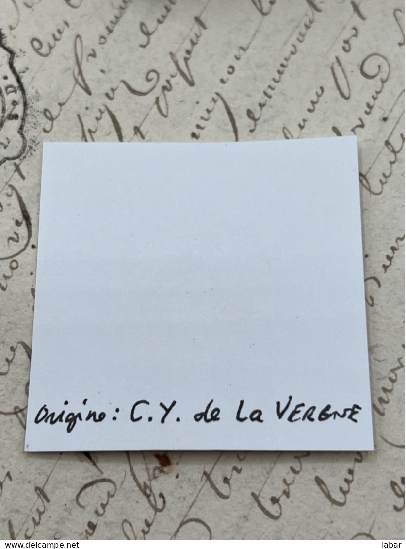 CACHET CIRE ANCIEN - Sigillographie - SCEAUX - WAX SEAL - De ROFFIGNAC - Cachets