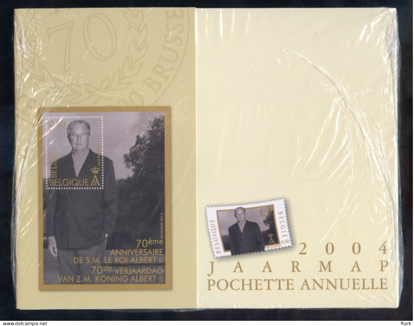 België Jaarmap Pochette Annuelle 2004 Nieuw In Plastic Perfect - Annate Complete