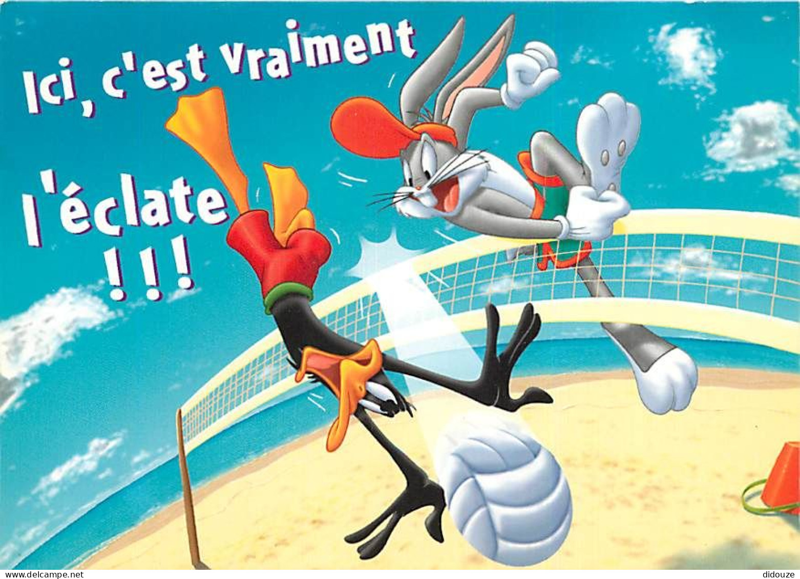 Bandes Dessinées - Looney Tunes - Bugs Bunny - Daffy Duck - Illustration - Carte Neuve - CPM - Voir Scans Recto-Verso - Fumetti