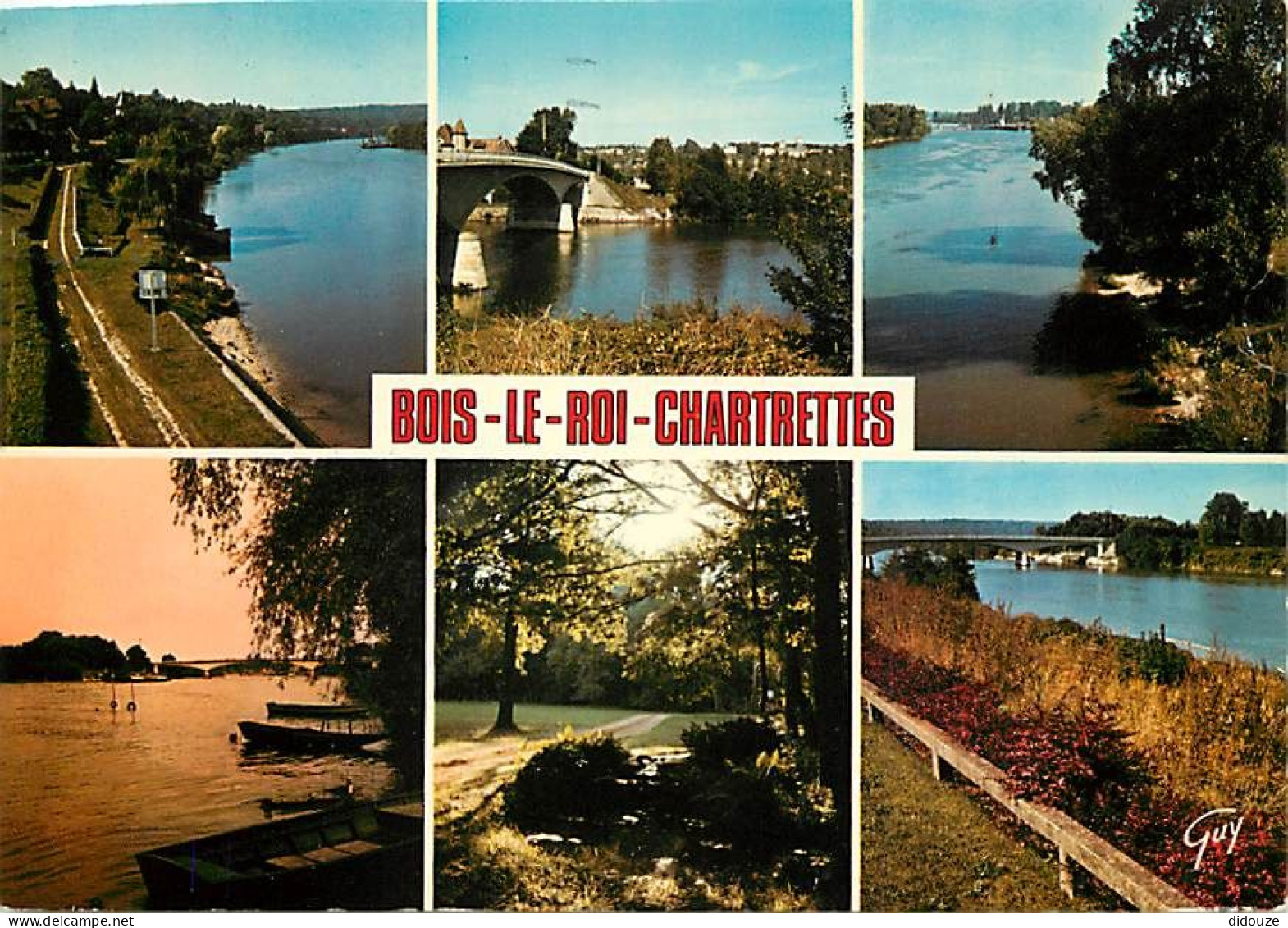 77 - Bois Le Roi - Chartrettes - Multivues - CPM - Voir Scans Recto-Verso - Bois Le Roi