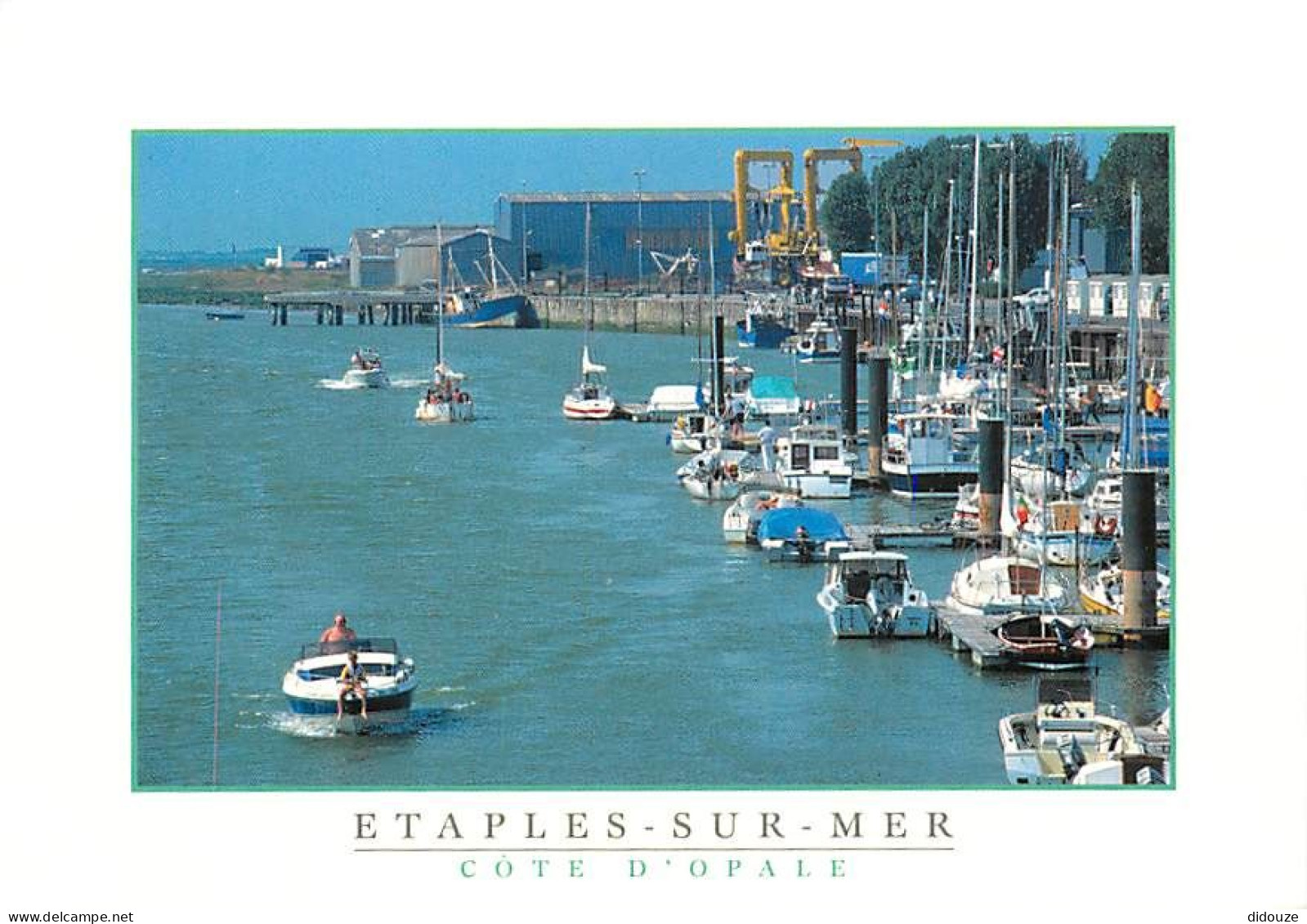 62 - Etaples Sur Mer - Le Port De Plaisance - Bateaux - CPM - Voir Scans Recto-Verso - Etaples