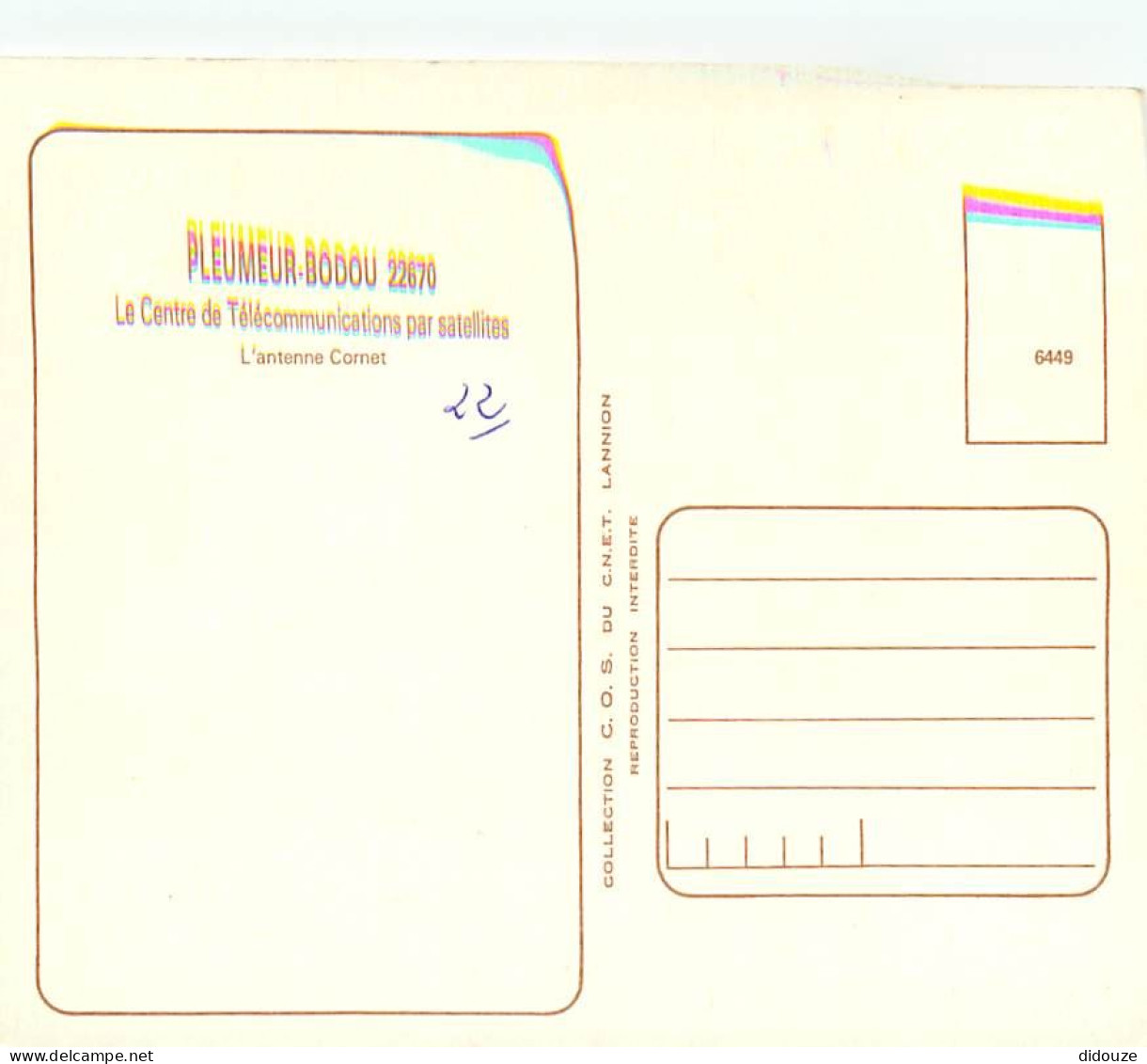 22 - Pleumeur-Bodou - Le Centre De Télécommunications Par Satellites - L'antenne Cornet - CPM - Voir Scans Recto-Verso - Pleumeur-Bodou