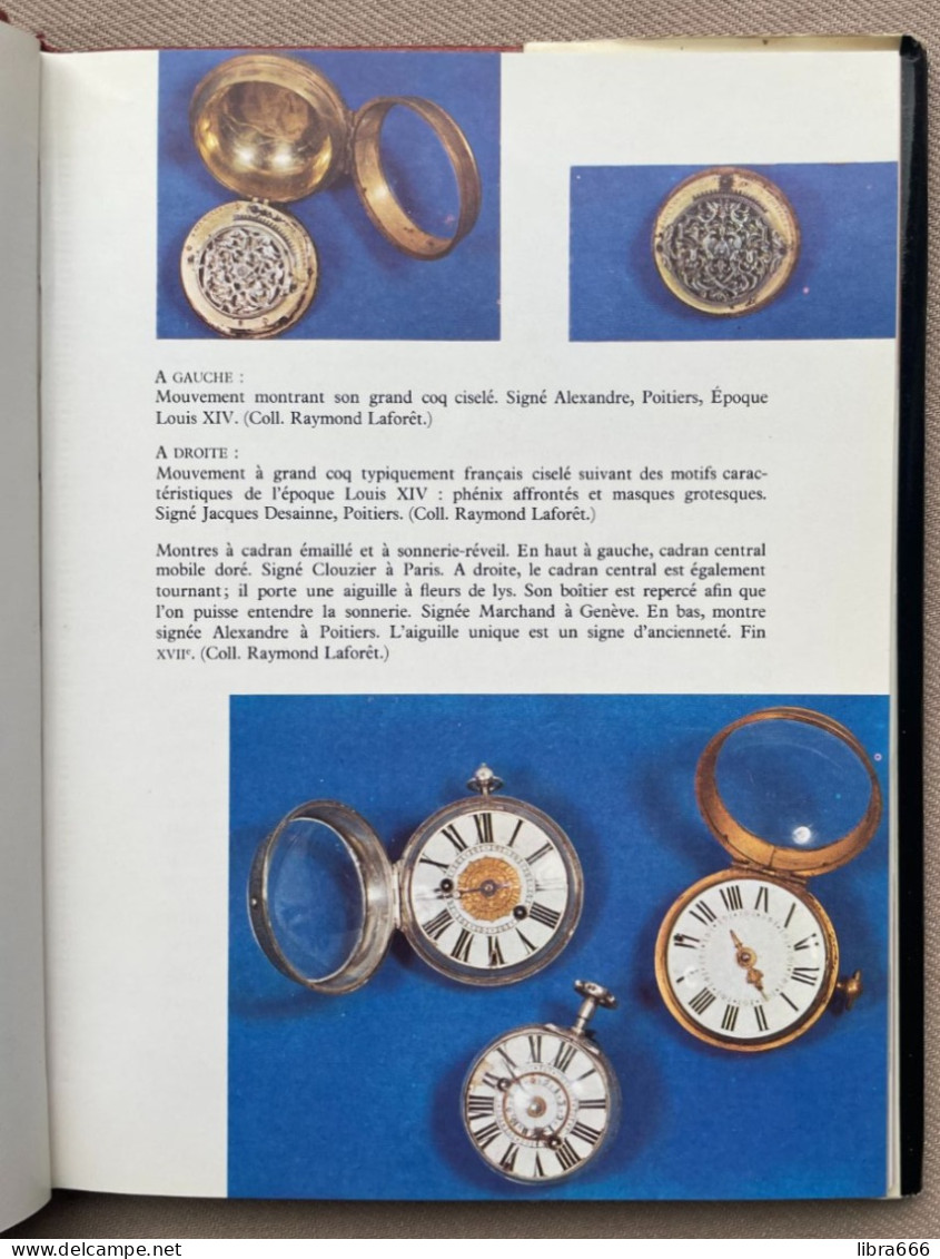 MONTRES ANCIENNES par Edith Mannoni - Collection "L'Amateur d'Art" - 64pp - 14,7 x 19,2 cm. - CH. MASSIN Editeur, Paris