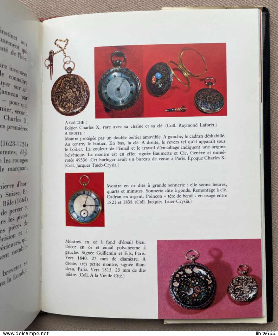 MONTRES ANCIENNES par Edith Mannoni - Collection "L'Amateur d'Art" - 64pp - 14,7 x 19,2 cm. - CH. MASSIN Editeur, Paris