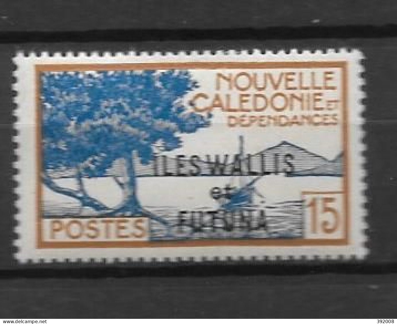 1944 - 126*MH - Timbres De N.C.  Surchargés - 2 - Unused Stamps