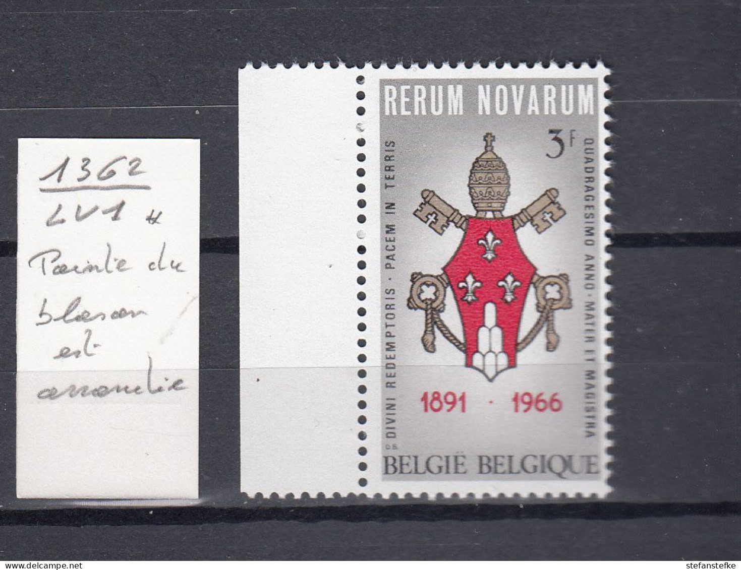 Belgie - Belgique : Ocb Nr:  1362 -  V   ** MNH  (zie Scan) - 1961-1990