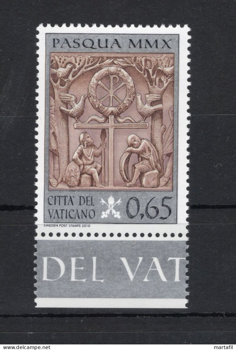 2010 VATICANO SET MNH ** 1520 Pasqua 2010 - Nuevos