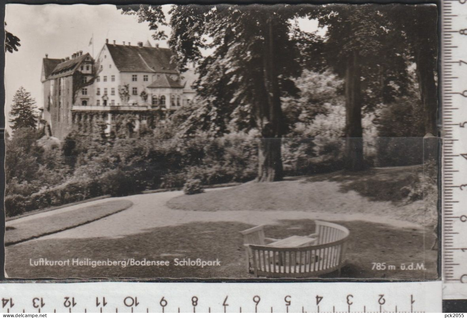 ÜBERLINGEN - Luftkurort Heiligenberg /Bodensee Schloßpark - Gelaufen 1957 ( AK4921 )  Günstige Versandkosten - Ueberlingen