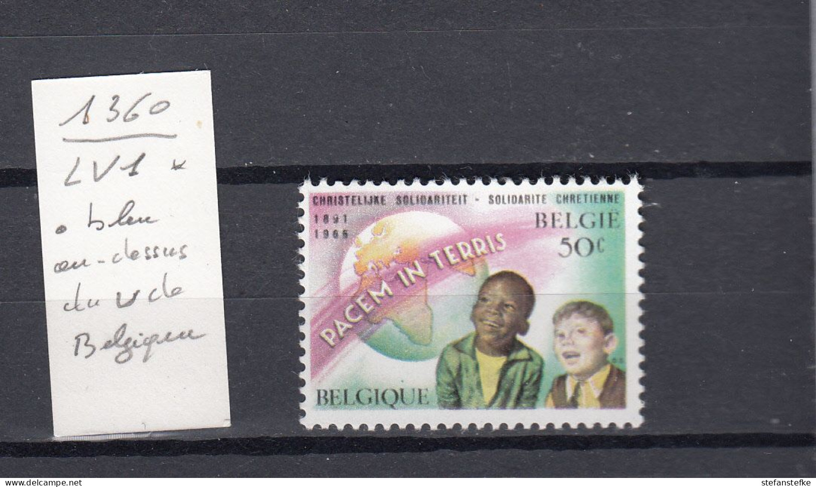 Belgie - Belgique : Ocb Nr:  1360 -  V1   ** MNH  (zie Scan) - 1961-1990