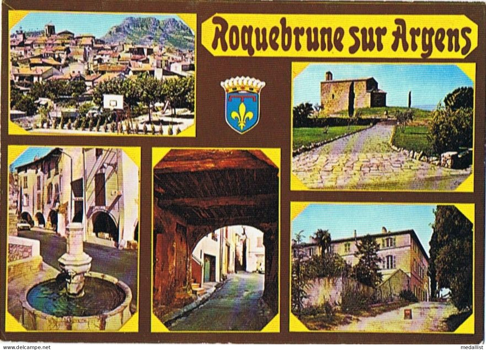 CPM..83..ROQUEBRUNE SUR ARGENS..MULTIVUES - Roquebrune-sur-Argens