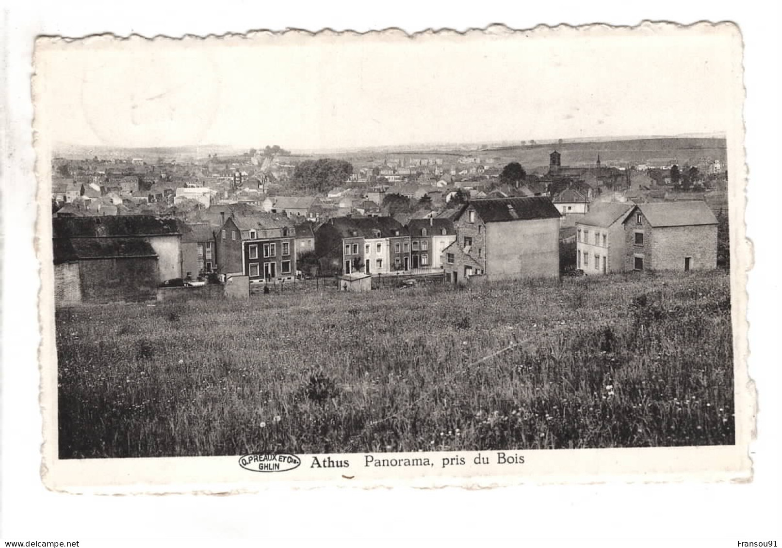 Athus Panorama Pris Du Bois - Aubange