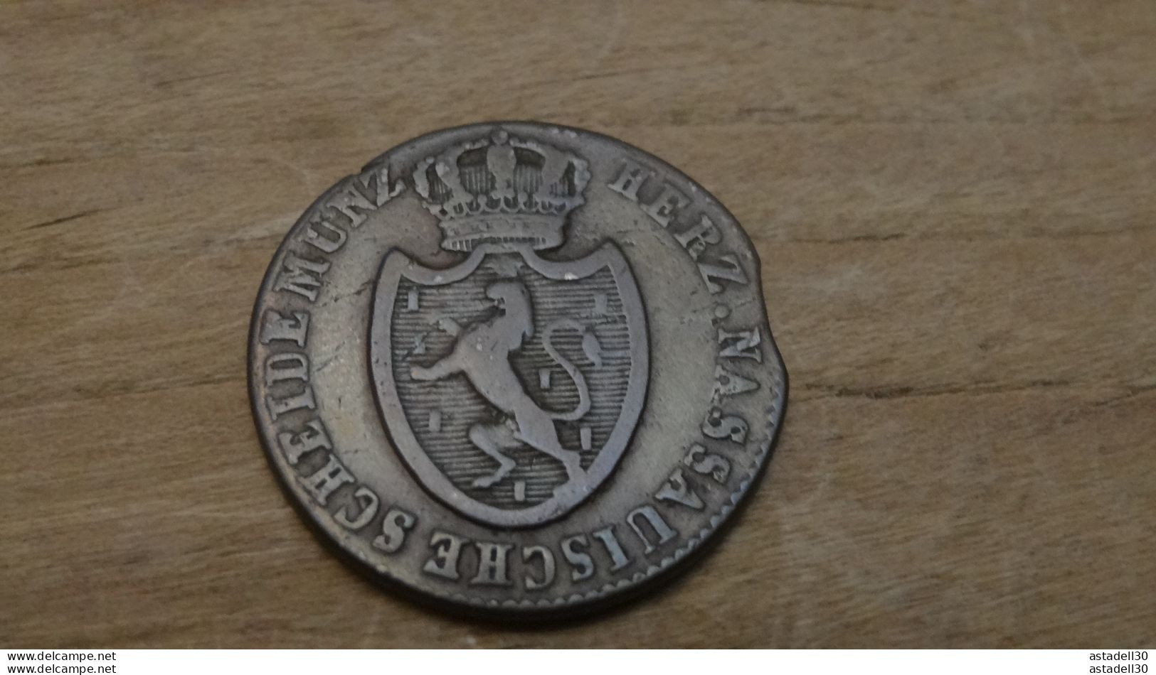 NASSAU, 1 Kreuzer 1810  ......PHI....  ALL-12 - Monedas Pequeñas & Otras Subdivisiones