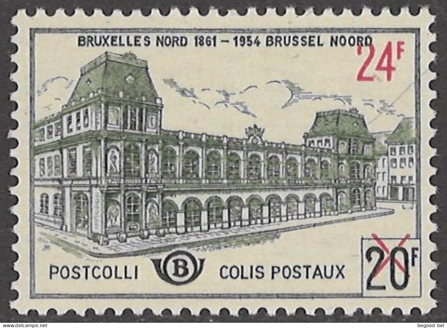 BELGIUM - 1961 - MNH/** -  COB TR373  - Lot 25985 - Nuovi