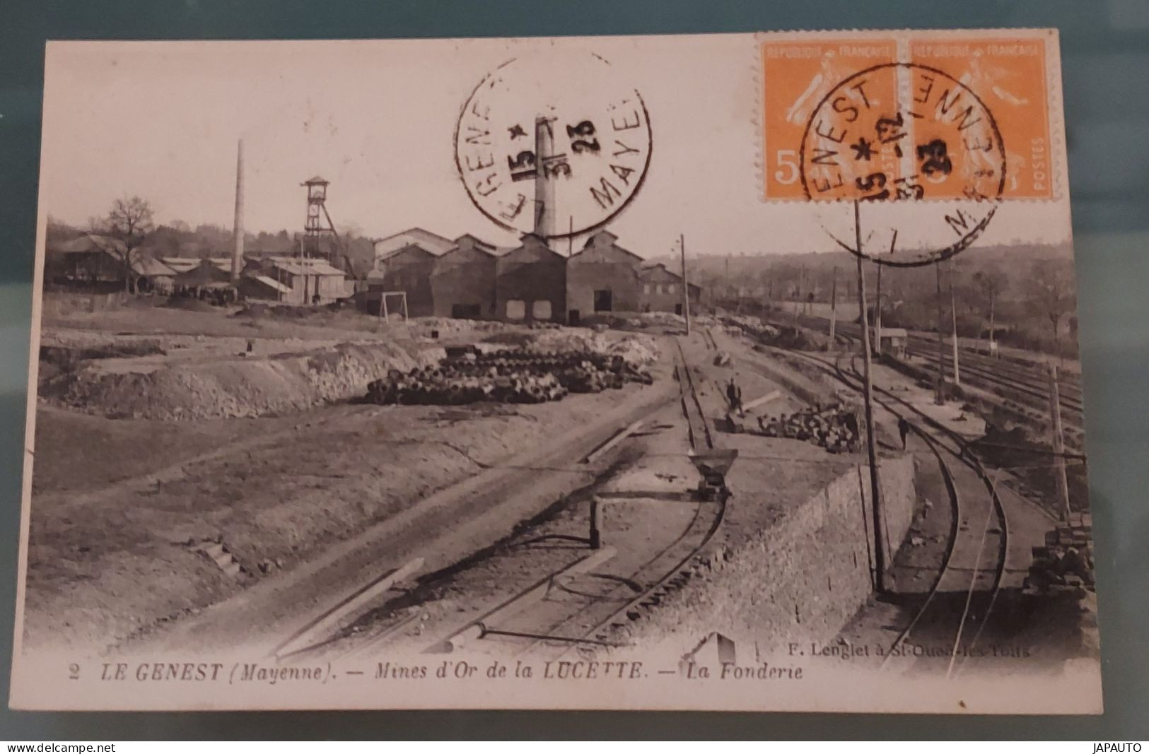 LE GENEST Mines De La Lucette La Fonderie - Le Genest Saint Isle