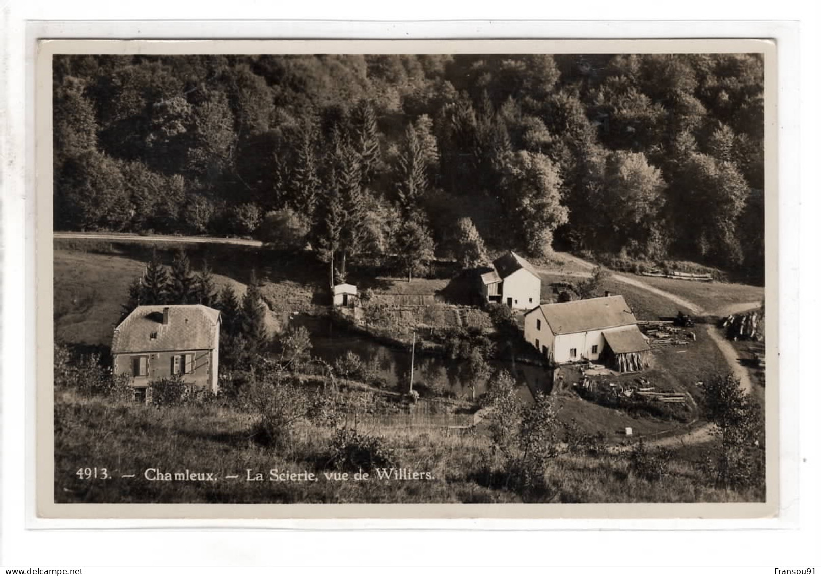 Chamleux Scierie Vue De Williers - Florenville