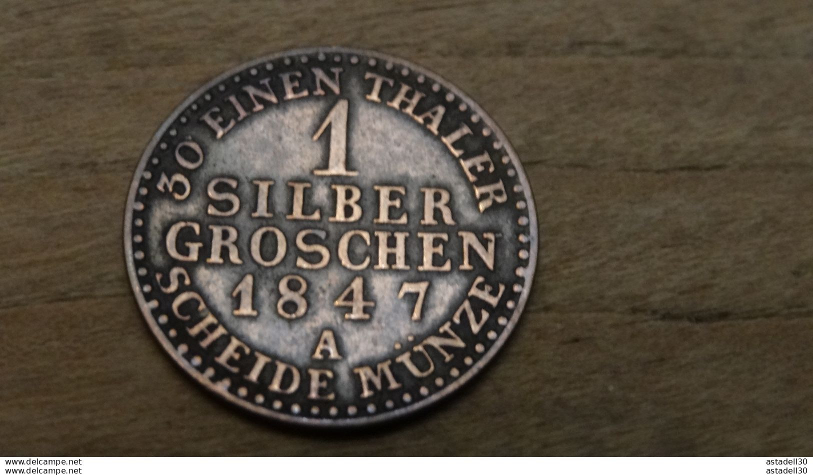 , German States LIPPE, 1 Silbergroschen 1847A ......PHI....  ALL-2 - Piccole Monete & Altre Suddivisioni