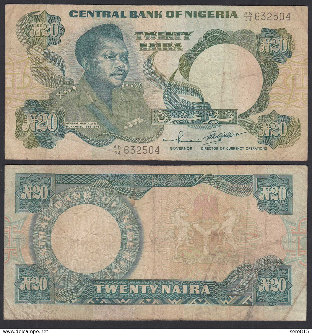 Nigeria 20 Naira Banknote (ca.2001) Pick 26g Sig. 11 - F (4)    (31984 - Autres - Afrique