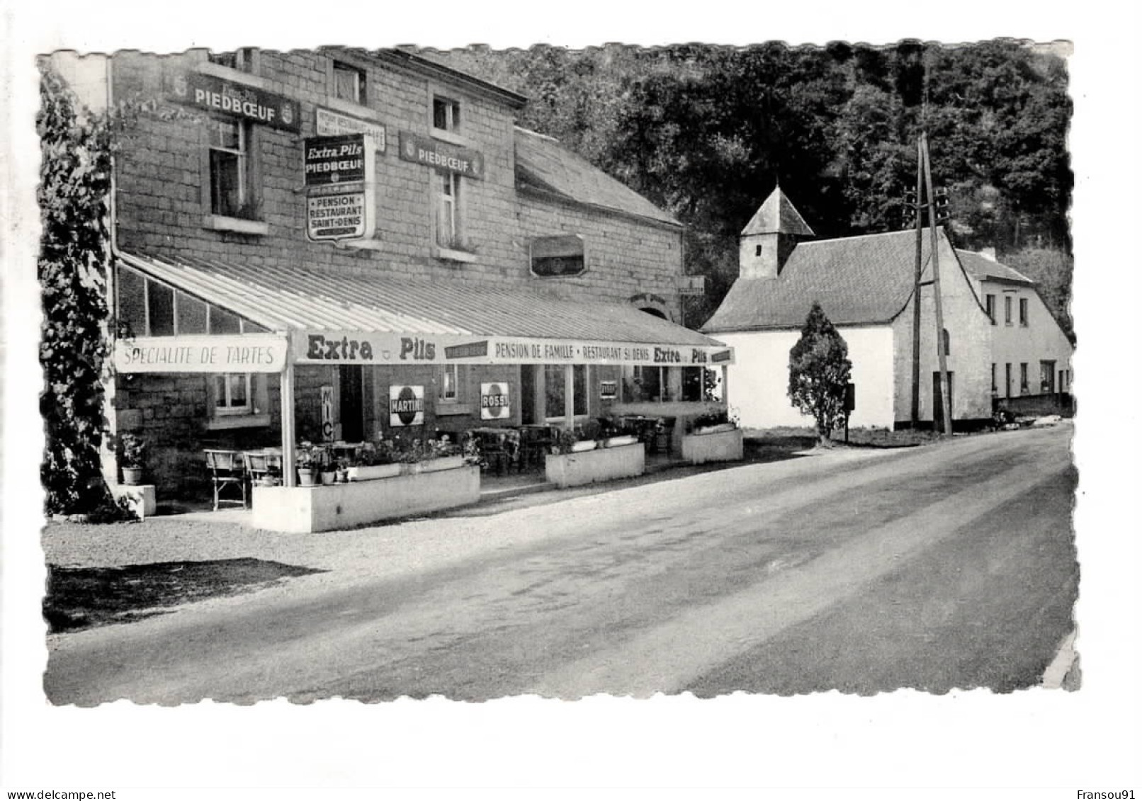 Juzaine Bomal Restaurant Saint Denis ( Publicité Bières ) - Durbuy