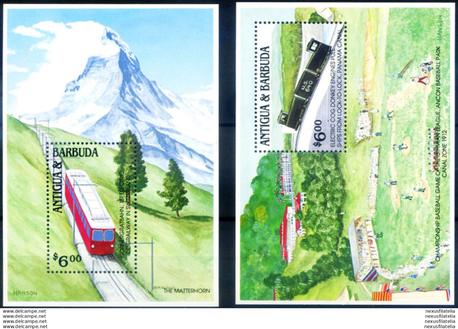 Treni 1991. - Antigua And Barbuda (1981-...)