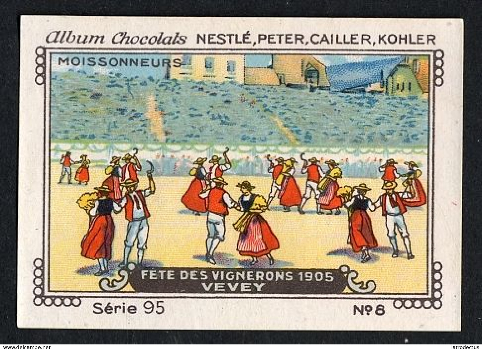 Nestlé - 95 - Fête Des Vignerons 1905 Vevey, Suisse - 8 - Nestlé