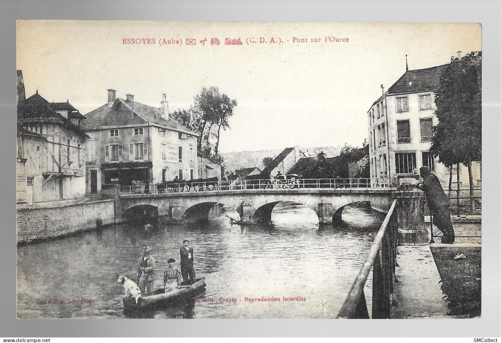 Essoyes, Pont Sur L'Ource (7524) - Essoyes