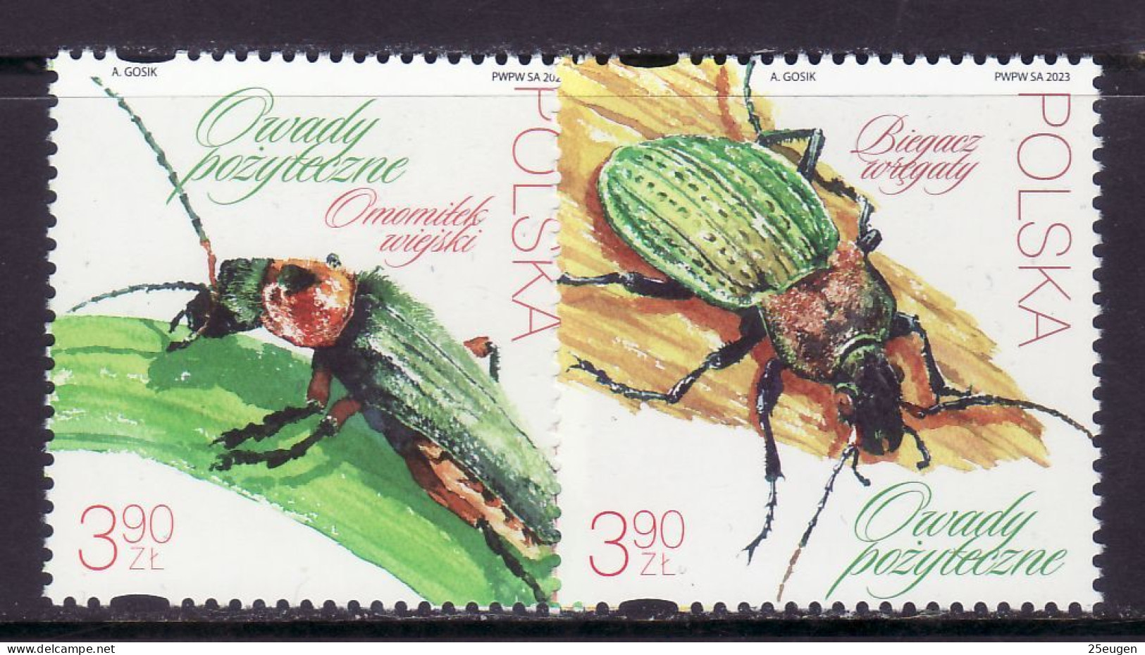 POLAND 2023 MiNr 5452 - 5453 MNH - Unused Stamps