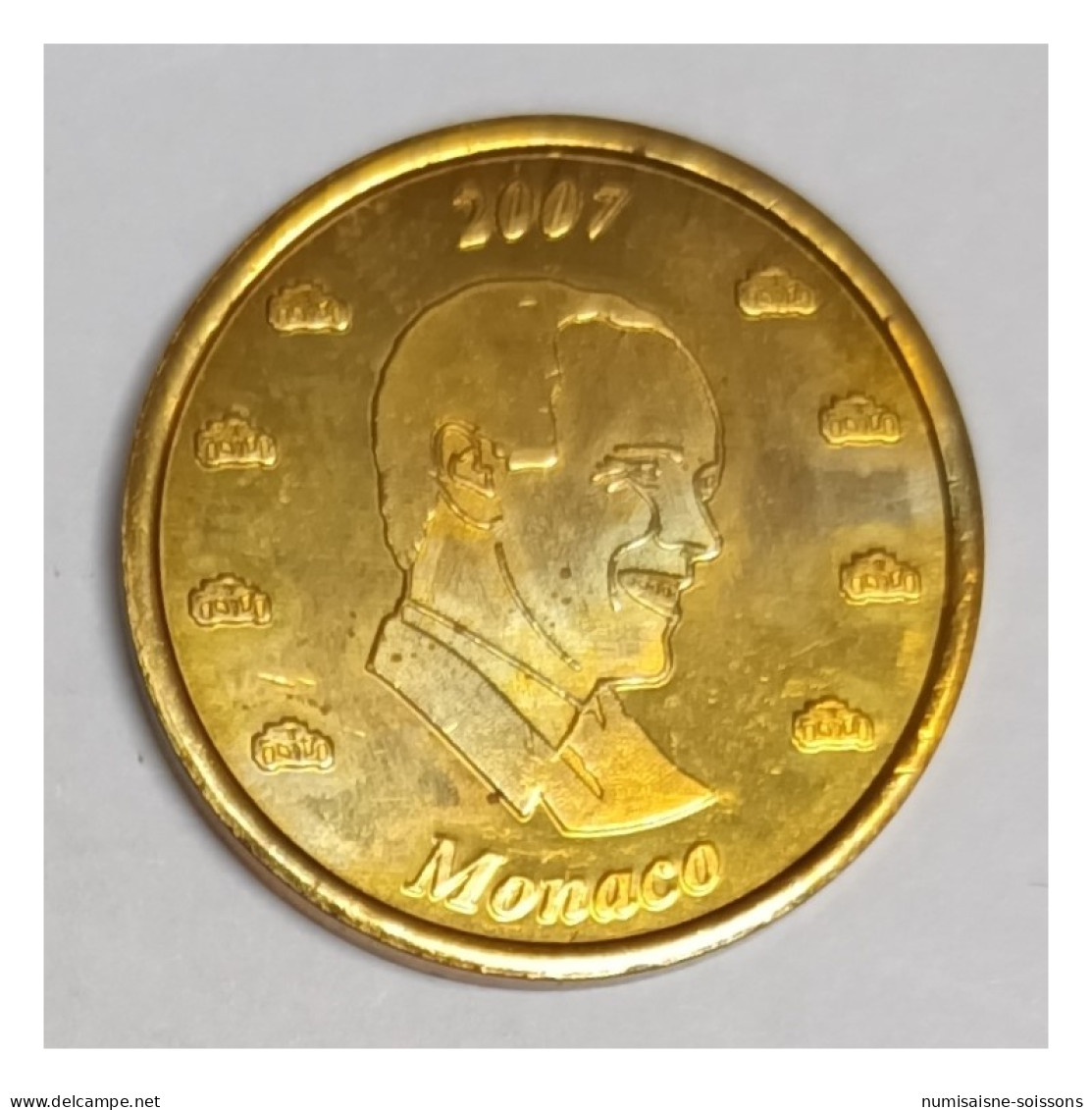 MONACO - 20 CENT 2007 - PROTOTYPE - FDC - Monaco