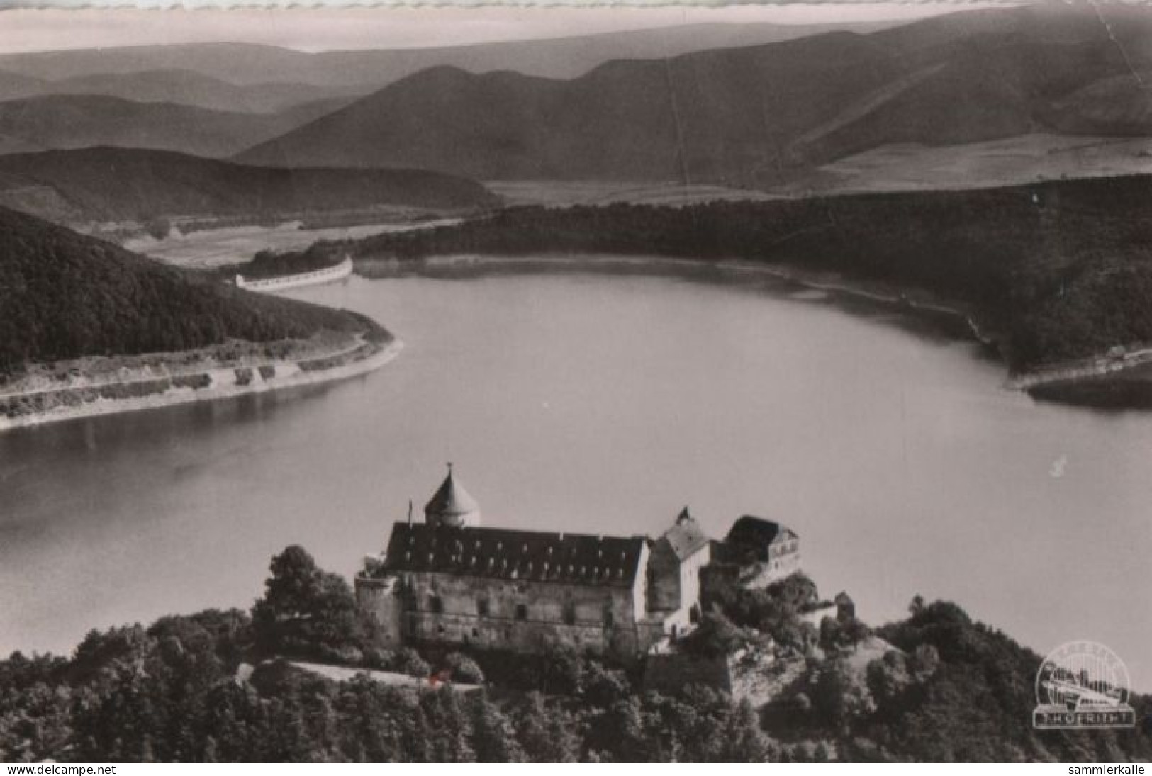 54189 - Waldeck - Fliegeraufnahme Schloss - 1958 - Waldeck