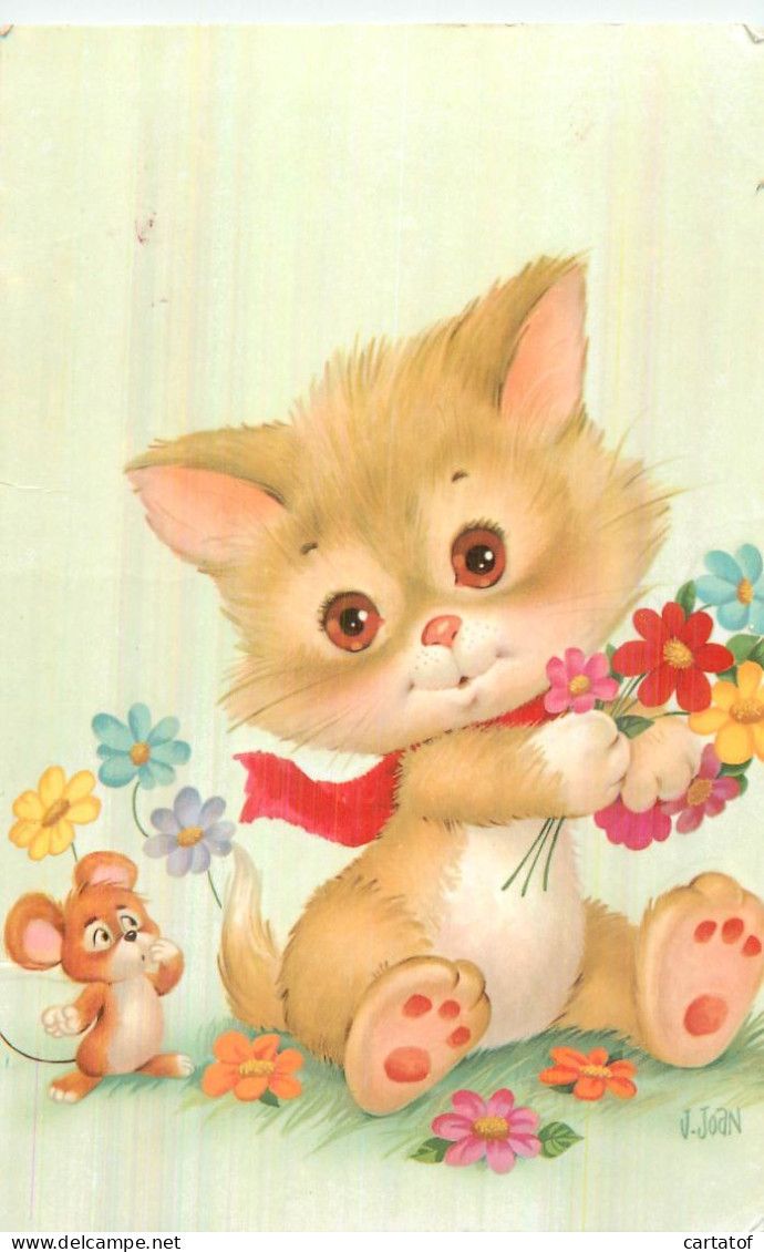 Chaton . Illustration JOAN - Collections, Lots & Series