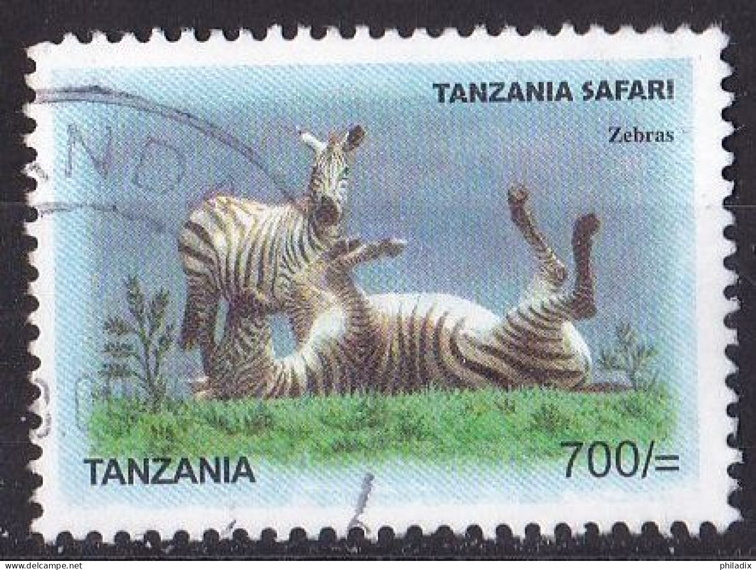 # Tansania Marke Von 2007 O/used (A5-5) - Tanzania (1964-...)