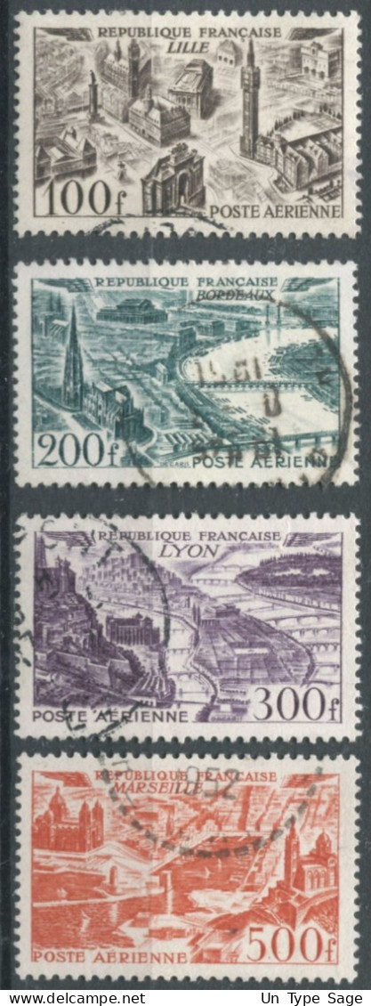 France PA N°24 à 27 - Oblitérés - (F1603) - 1927-1959 Used