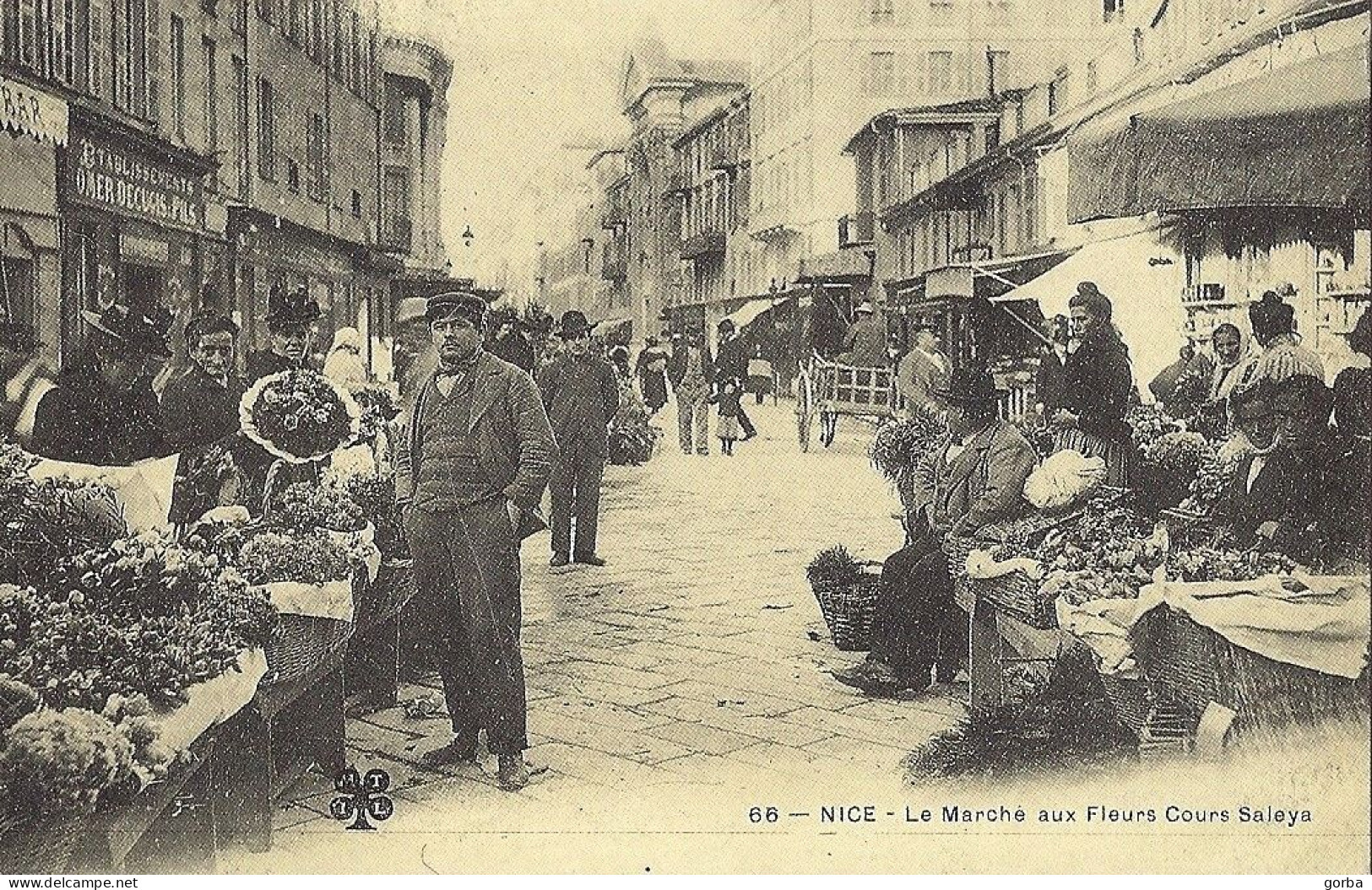 *Repro CPA - 06 - NICE - Le Marché Aux Fleurs Cours Saleya - Markten, Feesten