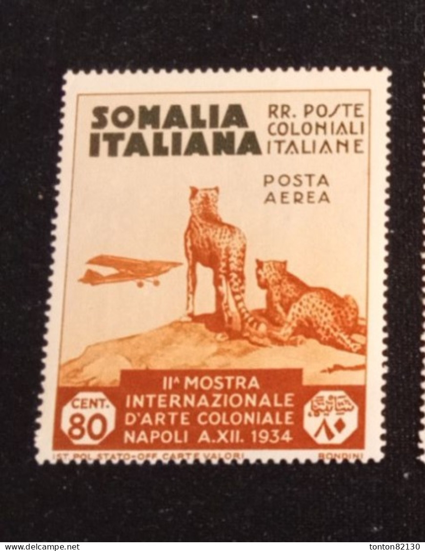 ITALIE SOMALIE  PA  N° 4   CHARNIERE INFIME  GOMME LUXE - Somalië