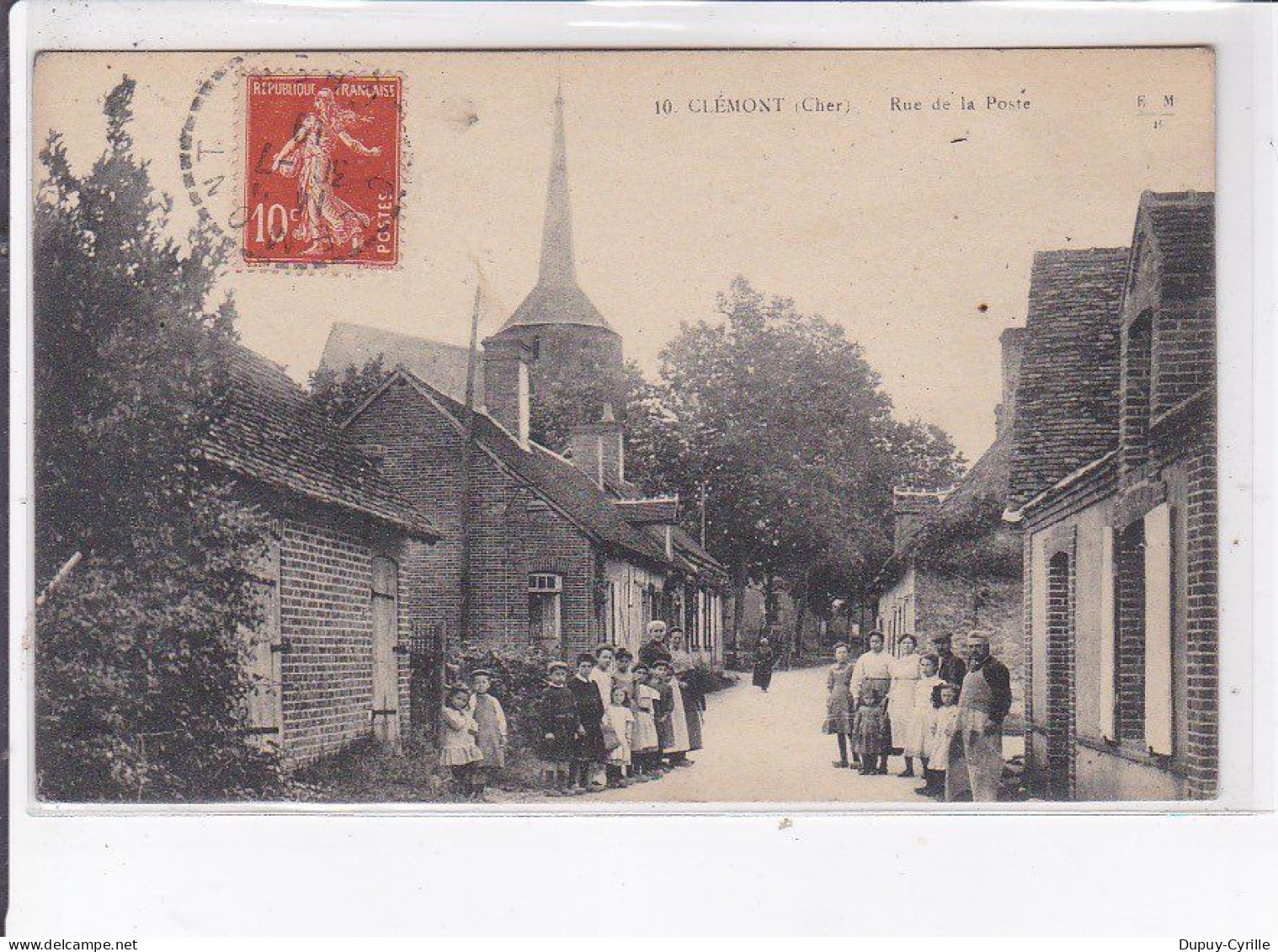 CLEMONT: Rue De La Poste - Très Bon état - Clémont