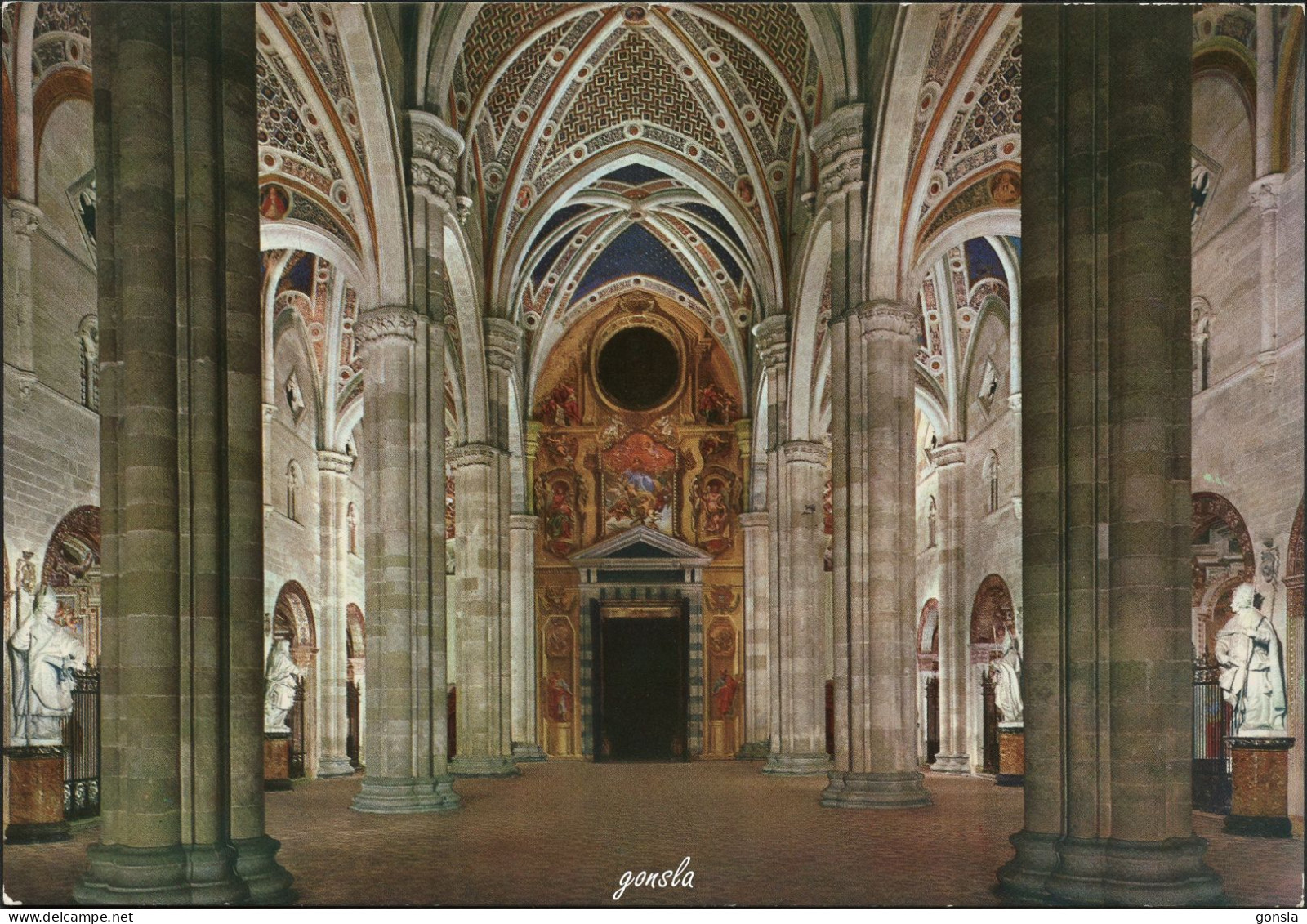 CERTOSA DI PAVIA "Monastère" Lot de 4 cartes postales