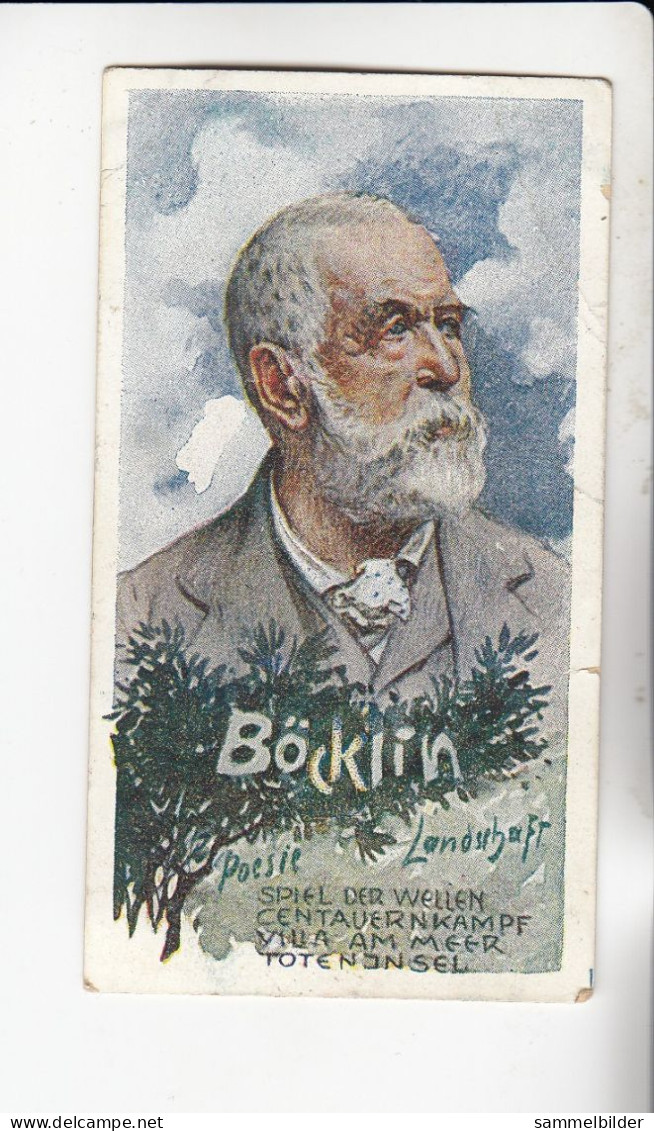 Actien Gesellschaft  Hervorragende Künstler Böcklin Poesie Landschaft    Serie  63 #3 Von 1900 - Stollwerck