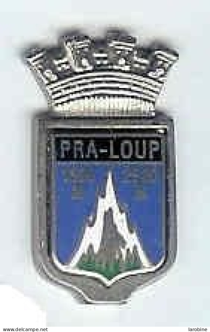 @@ Couronne Blason écusson De PRA - LOUP 1600 M-2500 M Alpes Du Sud EGF @@vi47b - Villes