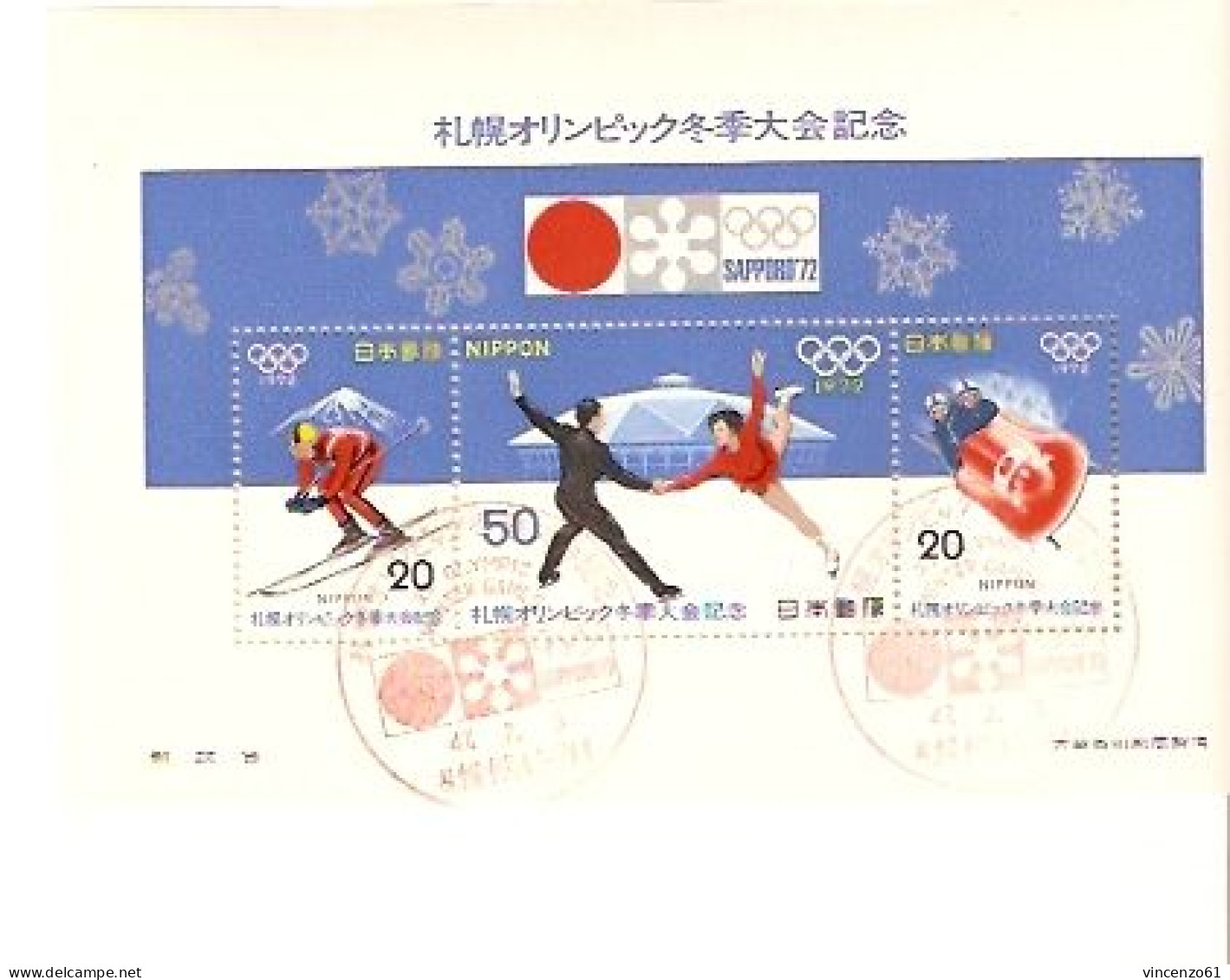 SAPPORO WINTER OLIMPIC GAME 1972 - Winter 1972: Sapporo