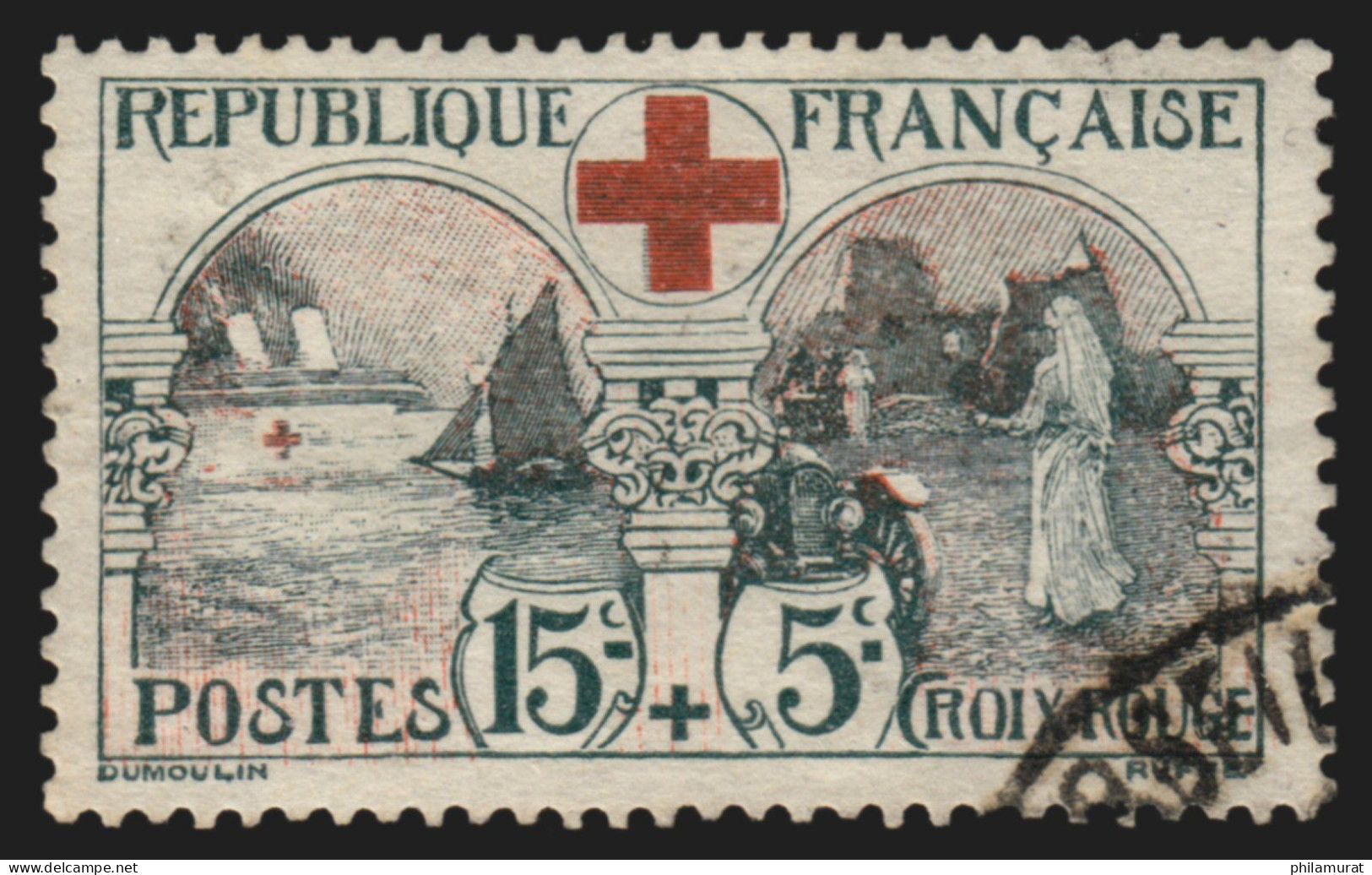 N°156, Croix-Rouge 1918, Infirmières, Oblitéré - TB - Gebraucht